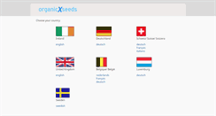 Desktop Screenshot of organicxseeds.com